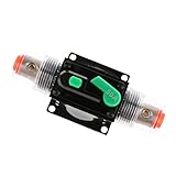 Baoblaze 車用　回路ブレーカー　遮断器　サーキット　12V / 24V / 32V DC　10A-100A　防水　 - 50A