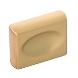 Belwith製品b075644-bgb Keeler Ingotキャビネットknob44 ; Brushed Golden Brass – 1.38 in。