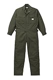 [ディッキーズ]Dickise【ツナギ服】年間物ツヅキ服・帯電防止《059-21-1101》 (3L, OD オーディ)