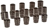Grey Pneumatic (1210UMSD) 3/8" Drive 10-Piece Semi-Deep Metric Universal Socket Set [並行輸入品]
