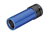 GEDORE 2178214 1/2' Impact Socket with Protective Sleeve, 17mm Width [並行輸入品]