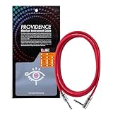 Providence プロビデンス シールドケーブル LE501 1m S/Lプラグ（ストレート/L型）レッド