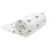 6重ガーゼ ベビーケット 湯上りタオル 子供用 タオルケット ひざ掛け ふわふわガーゼタオル 子供バスタオル 120cm*120cm キッズ用ブランケット 毛布 通気性が良い hibote R-8