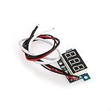 SODIAL(R)ミニデジタル電流計メーターパネル0 -1A電流ディスプレー　LED　青