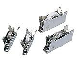 ヨコヅナ サッシ取替戸車段違い下框用 ジュラコン車(12型・W平型)(1箱・10個) AEW-0122
