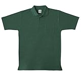 SOWA(ソーワ) 半袖ポロシャツ(胸ポケット有り) グリーン Lサイズ 0027