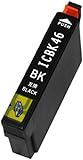 インク王国 EPSONエプソン ICBK46 ブラック 単品 互換インクカートリッジ PX-402A|PX-401A|PX-FA700|PX-501A|PX-101|PX-A640|PX-V780|PX-A740