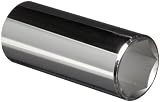 Martin SD632 Alloy Steel 1 Type II Opening 1/2 Square Drive Socket, 6 Points Deep, 3-1/8 Overall len