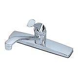 Aqueous 30K81WNRNDCH Eco Kitchen Faucet Single Handle Less Spray, Chrome水性30K81WNRNDCHエコキッチン蛇口シングルハン