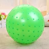 ノベルティ透明Sensory Knobby Balls for Kids and Toddlers、ソフトマッサージボールおもちゃfor Boys and幼児開発触覚Senses – (約9インチ)