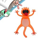 Anfurt しおり 栞 アニマル ブックマーカー 本 手帳 動物 立体しおり ユニーク 雑貨 文房具 文具 かわいい文房具 おもしろい 読書 グッズ おもしろ雑貨 アニマル雑貨 プレゼント おもしろグッズ (ねこ)