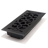 Accord AMFRBLV410 Floor Register with Victorian Design, 4-Inch x 10-Inch(Duct Opening Measurements),