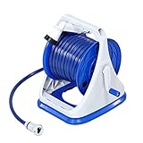 グリーンライフ ホース ホースリール 20m 回転台座付き ねじれにくいホース G-Aqua(ジーアクア) PRQK-20