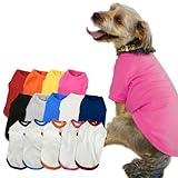SPIRAL-style 国産無地Ｔシャツ（中型犬・大型犬） 犬服 犬の服 tシャツ 小型犬 中型犬 大型犬 冬服 春 夏 可愛い おもしろ 着せやすい お揃い かわいい ブランド セール 散歩 袖あり 長袖 伸びる 日本製 ピンク 4L
