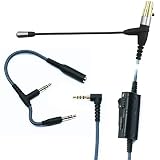 ABLET ブームマイクケーブル ヘッドフォンAKG K240、K240S、K240MK II、Q701、K702、K271s、K271 MKII、Boomproゲーミングマイク、コントローラー、PlayStation PS4、Xbox One、PC(150cm)に対応
