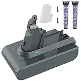 Homesuit Dyson V6 バッテリー フィルター2個付き 対応 Dyson DC62 DC61 DC59 DC58 SV03 SV