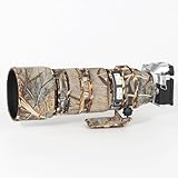 CHASING BIRDS 迷彩防水レンズコート OLYMPUS M.ZUIKO DIGITAL ED 50-200mm F2.8 IS PRO用 防雨レンズ保護カバー Version IV (アシ, 2.0X テレコンバーター(MC-20)を含む)