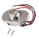 F Fityle LEDテープ調光スイッチ　ステンレス　10-14v　100W　8.3A　調光器 led　耐久性　