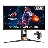ASUS ゲーミングモニター ROG SWIFT PG259QNR 24.5インチ/360Hz/1ms/フルHD/IPS/NVIDIA Reflex Latency Analyzer/HDR/ROGデスクマウントキット/DP,HDMI/PS5/国内正規品