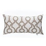Sweet Potato Soho Pillow, Rectangle Fretwork by Sweet Potatoes