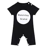 Domybestベビー服　男の子　ロンパース　カバーオール　 ボディスーツ　オーバーオール　ジャンプスーツ　半袖　英字プリント　春　夏　秋　幼児 赤ちゃん　普段着　ルームウェア　お出かけ　旅行　ビーチ