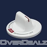 7733p043 – 60 Admiral Cooktopバーナーノブホワイト