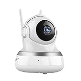 LeHome WiFi 防犯カメラ ネットワークカメラ 100万画素 720P高画質 ベビーモニター 見守りカメラ iP Camera 暗視撮影 マイク内蔵通信可能 動体検知 アラーム機能 iOS /
