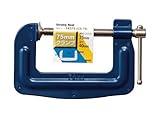 まとめ買い 2個セット「ストロングツール(Strong TooL) 鋼板製Cクランプ 75mm 14375」