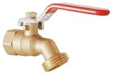 LDR 020 7754 3/4-Inch FIP by 3/4-Inch Hose Brass no Kink Quarter Turn Hose Bibb [並行輸入品]