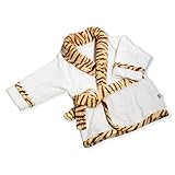 TYGJ ベビーバスローブ　可愛い　お風呂　出産祝い 贈り物　オーガニックコットン100％　　虎　0-24ヶ月ベビー
