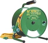 [4189795]ハタヤ　逆配電型コードリール　シンディテモートリール　単相１００Ｖ　１７＋３ｍ TC317S