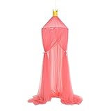 hoomall Mosquito Netベッドキャノピーラウンドレースドームのプリンセスプレイテント寝具ベビーキッズ子供の部屋240 cm 240CM Oursar005010v