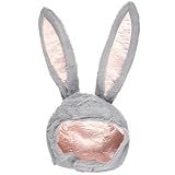 Gadpiparty かぶりもの ウサギの耳 被り物 兎耳 帽子 可愛い おもしろ 耳あて ふわふわ 動物系 ハロウィン 学園祭 コスプレ イベント 行事 写真撮影 パーティーグッズ
