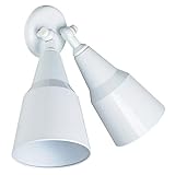 Sunset Lighting F7861-30 Outdoor Wall Sconce, White Finish [並行輸入品]