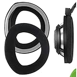 Geekria イヤーパッド Comfort 互換性 パッド ゼンハイザー Sennheiser HD800 ヘッドホンに対応 パッド イヤー/イヤーカップ ベロア (ブラック)