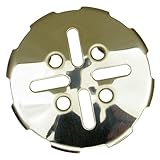lasco-simpatico 31381p Polished Brass push-in直径7.62 CMドレインGrate Fits Inside 2インチ内側直径パイプ調節可能なプロング 3 I