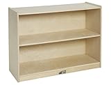 ECR4Kids Birch 2 Shelf Storage Cabinet with Back, Natural [並行輸入品]