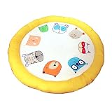 サンフラワー（SUNFLOWER）プレイマット ベビージム 室内遊具 洗える 円型 赤ちゃん用 子供用 プレイマット ルームマット インテリア・デコレーション ベビー&マタニティ 男女兼用 デラックス