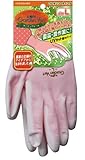 ユニワールド ガーデンクラブ 袖付ウレタン背抜き手袋 ピンク Mサイズ 5340
