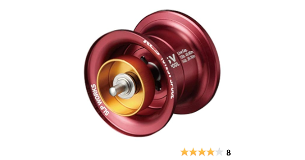 Amazon Daiwa Slp Works ダイワslpワークス スプール Rcs ベイトキャスティング Svスプール 1012sv ベイトリール用 レッド リール Daiwa Slp Works ダイワslpワークス ベイトリールパーツ