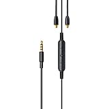 Shure RMCE-UNI Remote Mic Universal Communication Cable for Detachable SE Earbuds Earphones - 3.5mm Connector, 50-inches Long