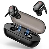 イヤホン (ブラック) Hi-Fi 片耳/両耳 左右分離型 自動ペアリング記憶 瞬時接続 急速充電 ブルートゥース イヤホン ゲーミング ブ