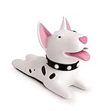 Xiton 可愛い ドアストッパー 犬 室内 玄関小物 おしゃれ 戸 扉 止め 差し込み式 動物ドアストッパー (白犬)
