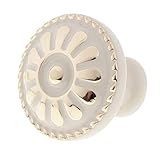 SM SunniMix 高品質　プル　ハンドル　ノブ　キャビネット　引き出し　戸棚　家具　3色選べる　 - 白