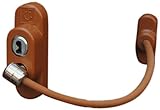 Penkid Safety Window Restrictor (Single, Light Brown) by Penkid Window Restrictor