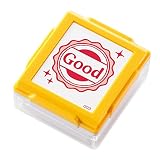 シャチハタ スタンプ 評価印 スタンプくん イエロー Good PEW-A1-R-03