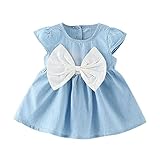 (プタス)Putars ベイビー服 子供服 女の子 ワンピース ドレス 蝶結び 可愛い オシャレ プリンセス 旅行 記念日 プレゼント 6-24ヶ月