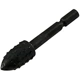 ヤナセ インパクト用 ロータリー鑢トンガリ型 イバラメ 【6.35mm軸】 φ13x25x6.35 KYS20N