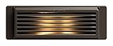 Hinkley Lighting 59024BZ-LED 120-Volt Line-Voltage LED Brick Light with 2.4-Watt LED Light Source, B