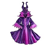 Disney Store Deluxe Maleficent Halloween Costume Descendants Sleeping Beauty (L Large 9-10) [並行輸入品]
